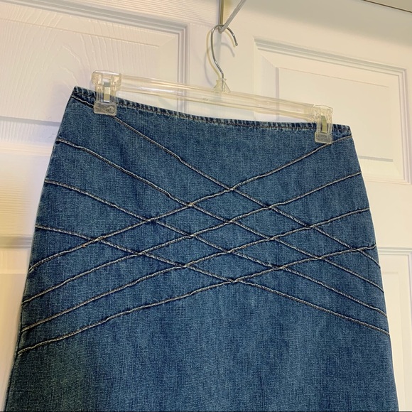 no boundaries Denim Maxi Skirt Size 11 Juniors - Picture 2 of 7